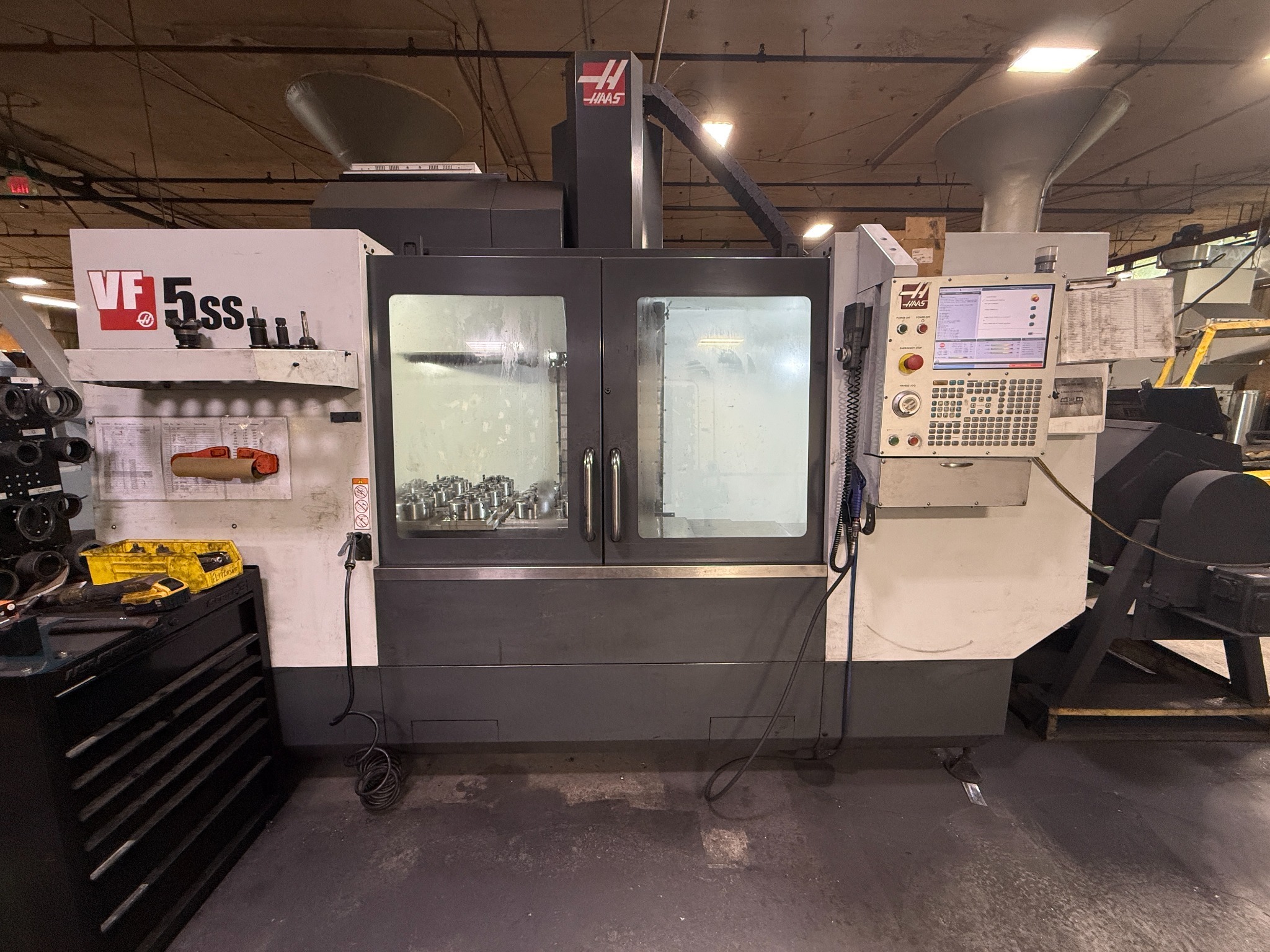 Front view of 2021 Haas VF-5SS